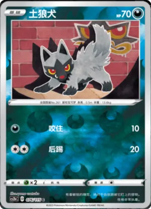 Poochyena  Reverse Holo