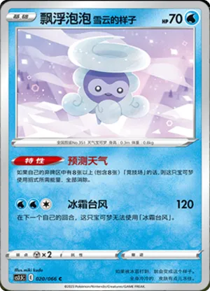 Snowy Form Castform 