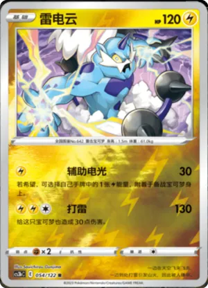 Thundurus  Reverse Holo