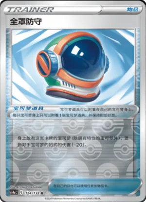 Full Face Guard  Reverse Holo