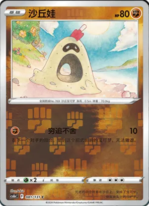 Sandygast  Reverse Holo
