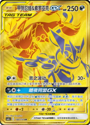 Greninja & Zoroark GX 